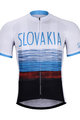 BONAVELO Koszulka kolarska z krótkim rękawem - SLOVAKIA 2019 - czarny/biały