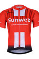 BONAVELO Koszulka kolarska z krótkim rękawem - SUNWEB 2019 - czerwony