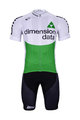 BONAVELO Krótka koszulka kolarska i spodenki - DIMENSION DATA 2019 - zielony/czarny/biały