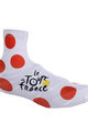 BONAVELO Kolarskie ochraniacze na buty rowerowe - TOUR DE FRANCE - biały/czerwony