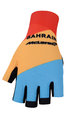 BONAVELO Kolarskie rękawiczki z krótkimi palcami - BAHRAIN MCLAREN - żółty/czerwony