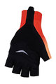 BONAVELO Kolarskie rękawiczki z krótkimi palcami - BAHRAIN MCLAREN - żółty/czerwony