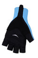 BONAVELO Kolarskie rękawiczki z krótkimi palcami - MOVISTAR - niebieski