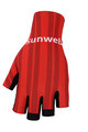 BONAVELO Kolarskie rękawiczki z krótkimi palcami - SUNWEB 2020 - czerwony