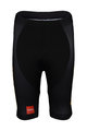 BONAVELO Krótkie spodnie kolarskie bez szelek - JUMBO-VISMA '20 KIDS - czarny