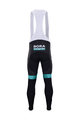 BONAVELO Długie spodnie kolarskie z szelkami - BORA 2020 WINTER - czarny