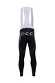 BONAVELO Długie spodnie kolarskie z szelkami - CCC 2020 WINTER - czarny