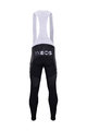 BONAVELO Długie spodnie kolarskie z szelkami - INEOS 2020 WINTER - czarny