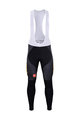 BONAVELO Długie spodnie kolarskie z szelkami - JUMBO-VISMA 2020 WNT - czarny