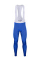 BONAVELO Długie spodnie kolarskie z szelkami - QUICKSTEP 2020 WNT - niebieski
