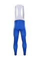 BONAVELO Długie spodnie kolarskie z szelkami - QUICKSTEP 2020 WNT - niebieski