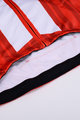 BONAVELO Zimowa koszulka kolarska z długim rękawem - SUNWEB 2020 WINTER - czerwony/biały