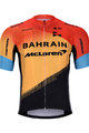 BONAVELO Koszulka kolarska z krótkim rękawem - BAHRAIN MCLAREN 2020 - czerwony/żółty/czarny