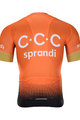 BONAVELO Koszulka kolarska z krótkim rękawem - CCC 2020 - pomarańczowy