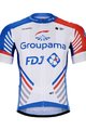 BONAVELO Koszulka kolarska z krótkim rękawem - GROUPAMA FDJ 2020 - czerwony/niebieski/biały