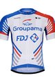 BONAVELO Koszulka kolarska z krótkim rękawem - GROUPAMA FDJ 2020 - czerwony/niebieski/biały