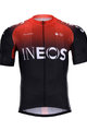 BONAVELO Koszulka kolarska z krótkim rękawem - INEOS 2020 - czarny/czerwony
