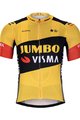 BONAVELO Koszulka kolarska z krótkim rękawem - JUMBO-VISMA 2020 - żółty/czarny