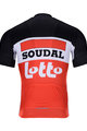 BONAVELO Koszulka kolarska z krótkim rękawem - LOTTO SOUDAL 2020 - czarny/czerwony