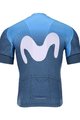 BONAVELO Koszulka kolarska z krótkim rękawem - MOVISTAR 2020 - niebieski