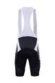BONAVELO Krótkie spodnie kolarskie z szelkami - NTT 2020 - czarny