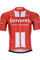 BONAVELO Koszulka kolarska z krótkim rękawem - SUNWEB 2020 - czerwony