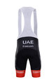 BONAVELO Krótkie spodnie kolarskie z szelkami - UAE 2020 - czarny