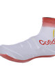 Kolarskie ochraniacze na buty rowerowe - COFIDIS 2020 - czarny/czerwony