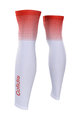 BONAVELO Kolarskie ochraniacze na nogi - COFIDIS 2020 - czerwony/biały