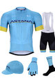 BONAVELO Kolarski mega zestaw - ASTANA 2020 - niebieski/czarny