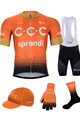 BONAVELO Kolarski mega zestaw - CCC 2020 - pomarańczowy/czarny