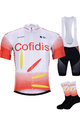 BONAVELO Kolarski mega zestaw - COFIDIS 2020 - czarny/biały/czerwony