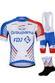 BONAVELO Kolarski mega zestaw - GROUPAMA FDJ 2020 - czerwony/niebieski/biały