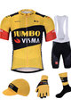 BONAVELO Kolarski mega zestaw - JUMBO-VISMA 2020 - czarny/żółty