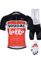 BONAVELO Kolarski mega zestaw - LOTTO SOUDAL 2020 - czarny/biały/czerwony