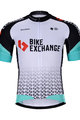 BONAVELO Koszulka kolarska z krótkim rękawem - BIKE EXCHANGE 2021 - jasnoniebieski/czarny