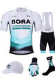 BONAVELO Kolarski mega zestaw - BORA 2021 - biały/zielony/czarny