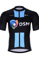 BONAVELO Koszulka kolarska z krótkim rękawem - DSM 2022 - czarny/jasnoniebieski