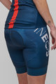 BONAVELO Krótkie spodnie kolarskie z szelkami - INEOS GRENADIERS '22 - niebieski