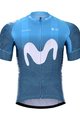 BONAVELO Koszulka kolarska z krótkim rękawem - MOVISTAR 2021 - niebieski