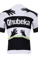 BONAVELO Koszulka kolarska z krótkim rękawem - QHUBEKA ASSOS 2021 - biały/jasnozielony