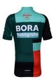 BONAVELO Koszulka kolarska z krótkim rękawem - BORA 2022 KIDS - zielony/czarny/czerwony