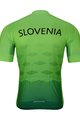 BONAVELO Koszulka kolarska z krótkim rękawem - SLOVENIA 2022 - zielony