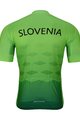 BONAVELO Krótka koszulka kolarska i spodenki - SLOVENIA 2022 - niebieski/zielony