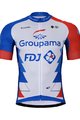 BONAVELO Krótka koszulka kolarska i spodenki - GROUPAMA FDJ 2022 - niebieski/biały/czerwony