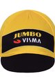 BONAVELO Czapka kolarska - JUMBO-VISMA 2022 - czarny/żółty