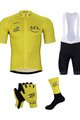 BONAVELO Kolarski mega zestaw - TOUR DE FRANCE 2023 - żółty/czarny