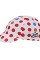 BONAVELO Czapka kolarska - TOUR DE FRANCE 2023 - biały/czerwony