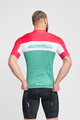 BONAVELO Koszulka kolarska z krótkim rękawem - HUNGARY - czerwony/biały/zielony