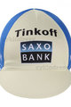 BONAVELO Czapka kolarska - TINKOFF SAXO - niebieski/biały